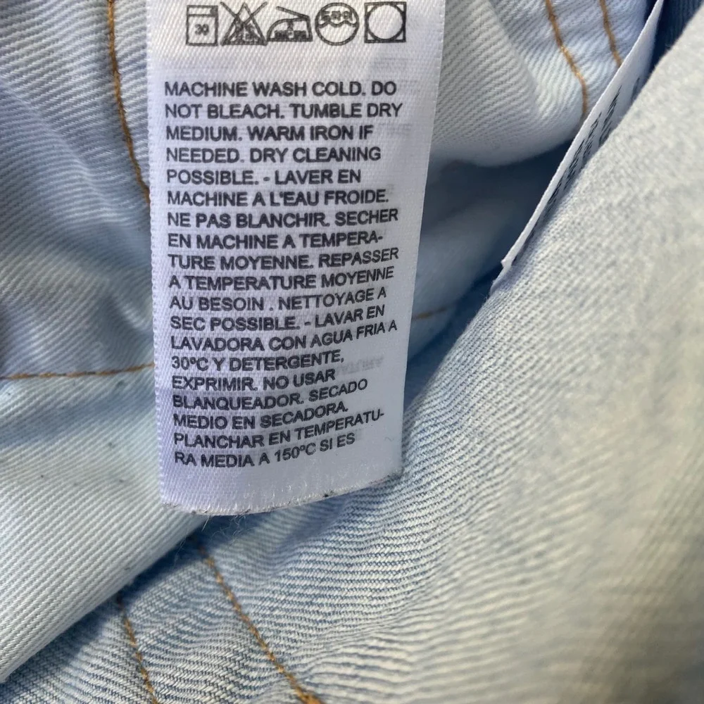 Levis Premium 511 Slim Fit Jeans Mens 30x30 Light Wash Blue Denim 04511-5038